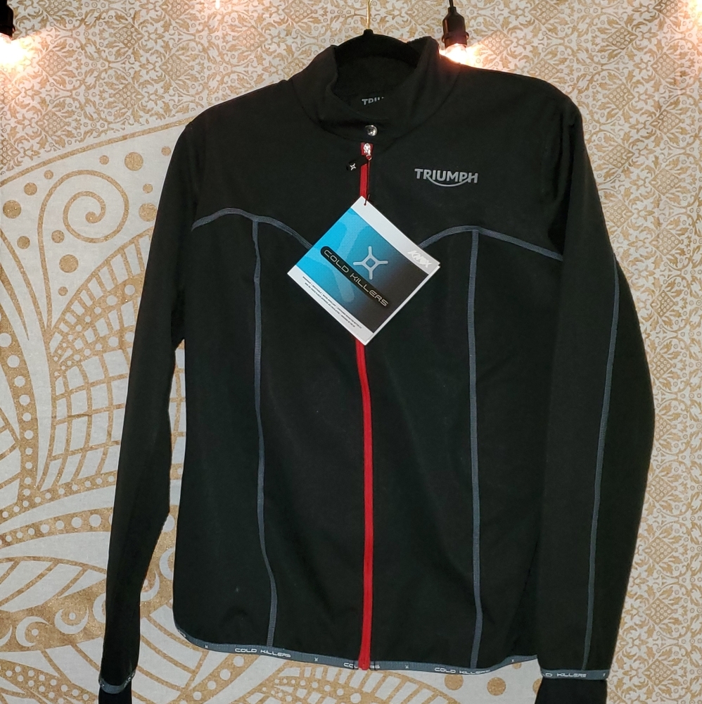 NWT Triumph Ladies Motorcycle Mid Layer